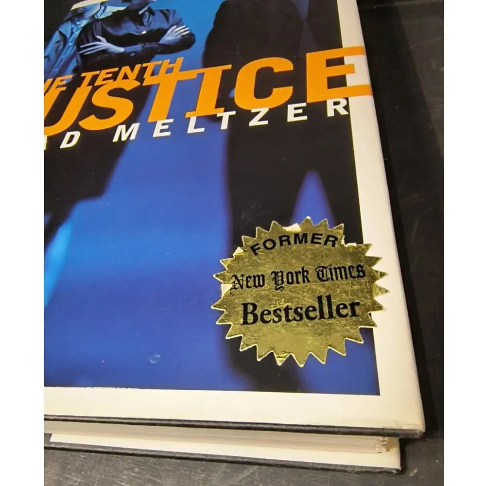 1891.  Hardback Book The Tenth Justice Brad Meltzer 1997 NYT Bestseller